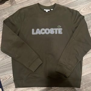 Lacoste Olive crewneck | size XL